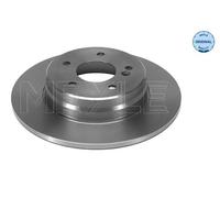2x Disco de freno Eje trasero macizo 015 523 0022 MEYLE para MERCEDES-BENZ CLK