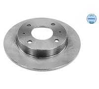 2x Disco de freno Eje trasero macizo 015 523 2087 MEYLE para SMART MITSUBISHI