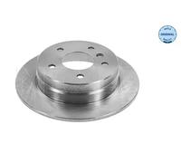 2x Disco de freno Eje trasero macizo 015 523 2091 MEYLE para MERCEDES-BENZ VANEO
