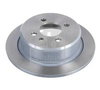 2x Disco de freno Eje trasero macizo 04091 FEBI BILSTEIN para BMW 3 3 Touring