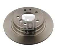 2x Disco de freno Eje trasero macizo 04176 FEBI BILSTEIN para BMW 5 5 Touring