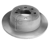 2x Disco de freno Eje trasero macizo 06260 FEBI BILSTEIN para OPEL VECTRA A