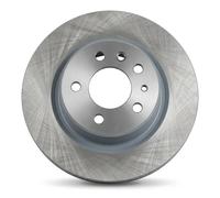 2x Disco de freno Eje trasero macizo 10 90 8506 SWAG para MERCEDES-BENZ /8 SL