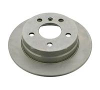 2x Disco de freno Eje trasero macizo 10 92 4750 SWAG para MERCEDES-BENZ CLASE A