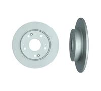 2x Disco de freno Eje trasero macizo 1031028 KAMOKA para HONDA CIVIC VIII Sedán