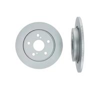 2x Disco de freno Eje trasero macizo 1031031 KAMOKA para TOYOTA COROLLA Sedán