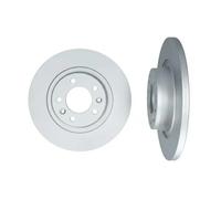 2x Disco de freno Eje trasero macizo 1031050 KAMOKA para CITROËN PEUGEOT FIAT