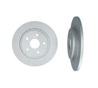 2x Disco de freno Eje trasero macizo 103107 KAMOKA para TOYOTA AVENSIS Sedán