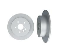 2x Disco de freno Eje trasero macizo 1031090 KAMOKA para TOYOTA RAV 4 II