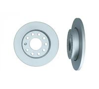2x Disco de freno Eje trasero macizo 1031113 KAMOKA para AUDI SEAT