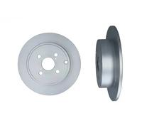 2x Disco de freno Eje trasero macizo 103149 KAMOKA para TOYOTA COROLLA