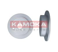 2x Disco de freno Eje trasero macizo 103173 KAMOKA para SUBARU FORESTER OUTBACK