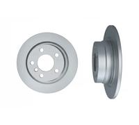 2x Disco de freno Eje trasero macizo 103185 KAMOKA para BMW 1 2 Coupé