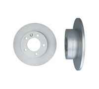2x Disco de freno Eje trasero macizo 103197 KAMOKA para OPEL RENAULT NISSAN