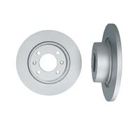 2x Disco de freno Eje trasero macizo 1032314 KAMOKA para CITROËN C5 I C5 I Break