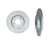 2x Disco de freno Eje trasero macizo 1032550 KAMOKA para PEUGEOT CITROËN
