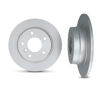 2x Disco de freno Eje trasero macizo 103498 KAMOKA para BMW 3 3 Coupé 3 Touring