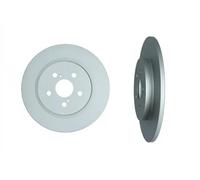 2x Disco de freno Eje trasero macizo 103510 KAMOKA para TOYOTA LEXUS