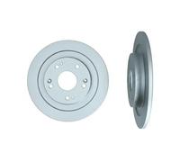 2x Disco de freno Eje trasero macizo 103514 KAMOKA para HONDA CIVIC IX