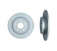 2x Disco de freno Eje trasero macizo 103521 KAMOKA para FIAT 500L