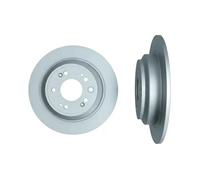 2x Disco de freno Eje trasero macizo 103643 KAMOKA para HONDA ACCORD VIII