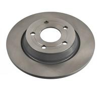 2x Disco de freno Eje trasero macizo 108193 FEBI BILSTEIN para FORD FOCUS IV