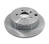 2x Disco de freno Eje trasero macizo 108521 FEBI BILSTEIN para SUBARU XV