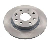 2x Disco de freno Eje trasero macizo 108568 FEBI BILSTEIN para MAZDA 323 S IV