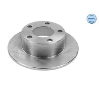2x Disco de freno Eje trasero macizo 115 523 0015 MEYLE para AUDI VW SKODA