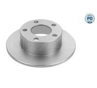 2x Disco de freno Eje trasero macizo 115 523 0015/PD MEYLE para AUDI VW SKODA