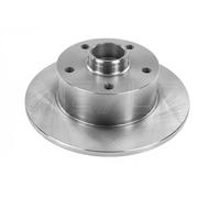 2x Disco de freno Eje trasero macizo 115 523 0016 MEYLE para AUDI A4 B5