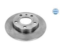 2x Disco de freno Eje trasero macizo 115 523 0030 MEYLE para AUDI SEAT
