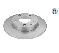 2x Disco de freno Eje trasero macizo 115 523 0030/PD MEYLE para AUDI SEAT