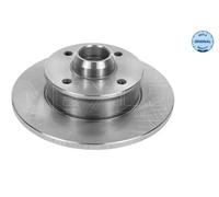 2x Disco de freno Eje trasero macizo 115 523 1005 MEYLE para VW SEAT