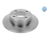 2x Disco de freno Eje trasero macizo 115 523 1006 MEYLE para AUDI 80 B3 Sedán