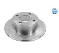 2x Disco de freno Eje trasero macizo 115 523 1007 MEYLE para AUDI 100 C3 Sedán