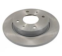 2x Disco de freno Eje trasero macizo 12 92 2834 SWAG para SMART MITSUBISHI