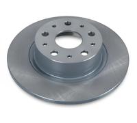 2x Disco de freno Eje trasero macizo 14166 FEBI BILSTEIN para LANCIA ALFA ROMEO