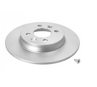 2x Disco de freno Eje trasero macizo 16-15 523 0020/PD MEYLE para RENAULT CLIO V