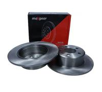 2x Disco de freno Eje trasero macizo 19-0844 MAXGEAR para MERCEDES-BENZ /8 SL