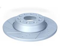 2x Disco de freno Eje trasero macizo 19-1229SPORT MAXGEAR para VW SEAT SKODA