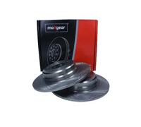 2x Disco de freno Eje trasero macizo 19-1799 MAXGEAR para BMW 8 7