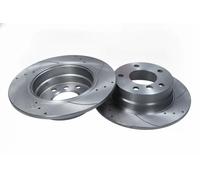 2x Disco de freno Eje trasero macizo 19-1960SPORT MAXGEAR para BMW 1
