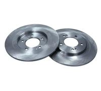 2x Disco de freno Eje trasero macizo 19-2214 MAXGEAR para HYUNDAI KIA