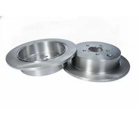 2x Disco de freno Eje trasero macizo 19-2271 MAXGEAR para SUBARU TOYOTA