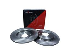 2x Disco de freno Eje trasero macizo 19-2275 MAXGEAR para DODGE FIAT CHRYSLER