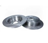 2x Disco de freno Eje trasero macizo 19-2453 MAXGEAR para TOYOTA COROLLA Verso