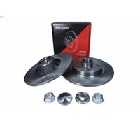 2x Disco de freno Eje trasero macizo 19-3228 MAXGEAR para RENAULT KANGOO Express