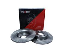 2x Disco de freno Eje trasero macizo 19-3338 MAXGEAR para ALFA ROMEO MITO