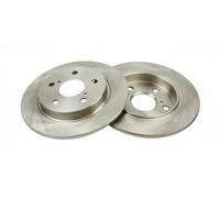 2x Disco de freno Eje trasero macizo 19-4871 MAXGEAR para TOYOTA